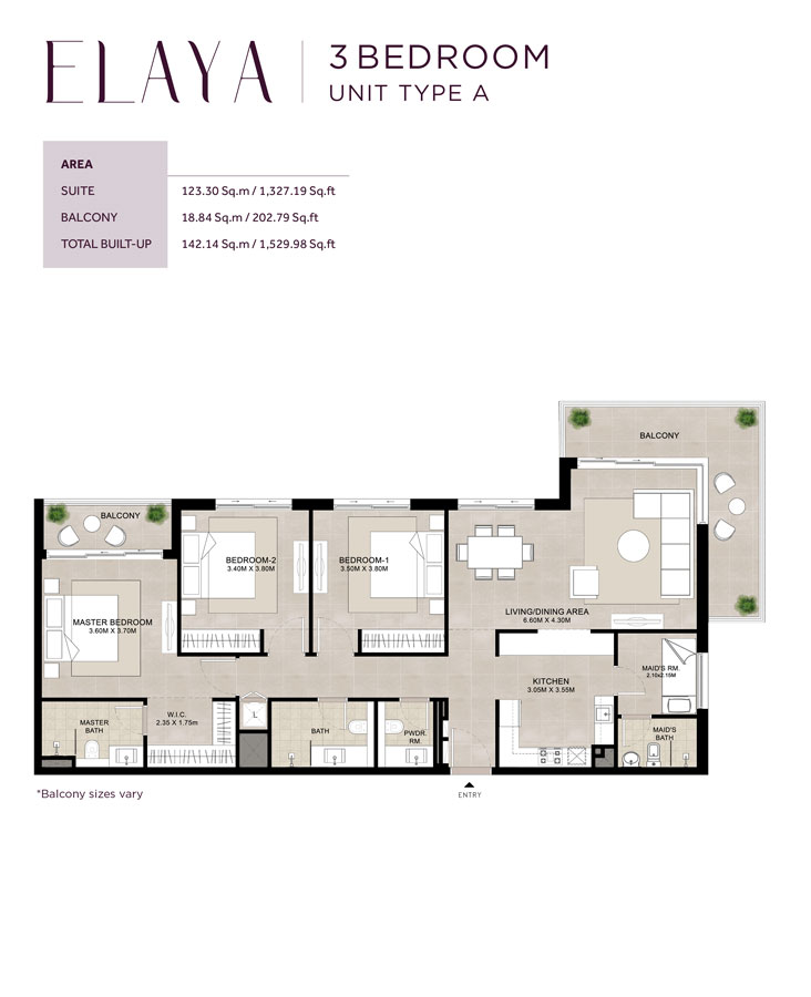 3 Bedroom